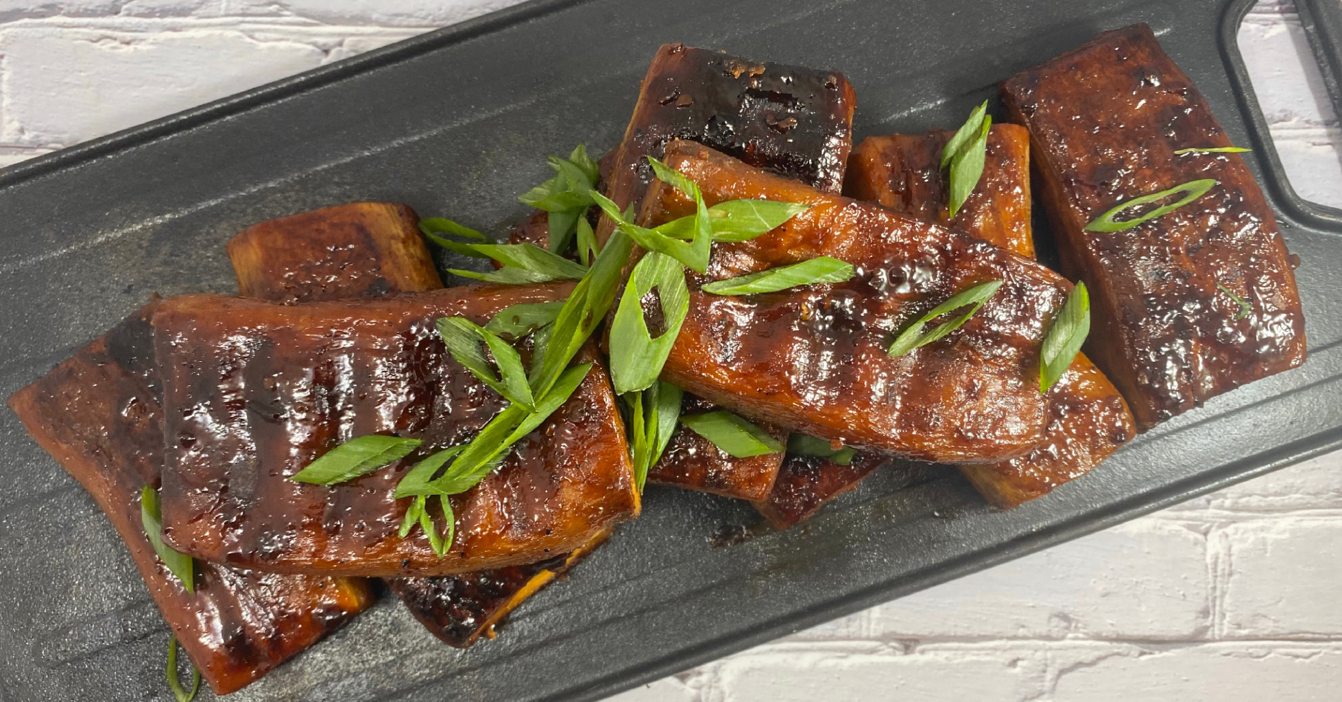 Korean BBQ Mushroom “Ribs” | Veggies at Tiffani’s